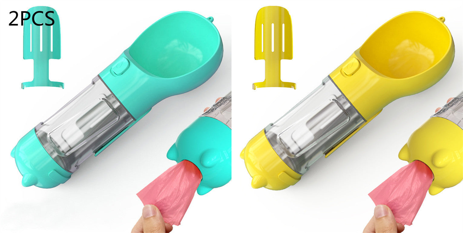 Outdoor Travel 3 In 1 Dog Water Bottle